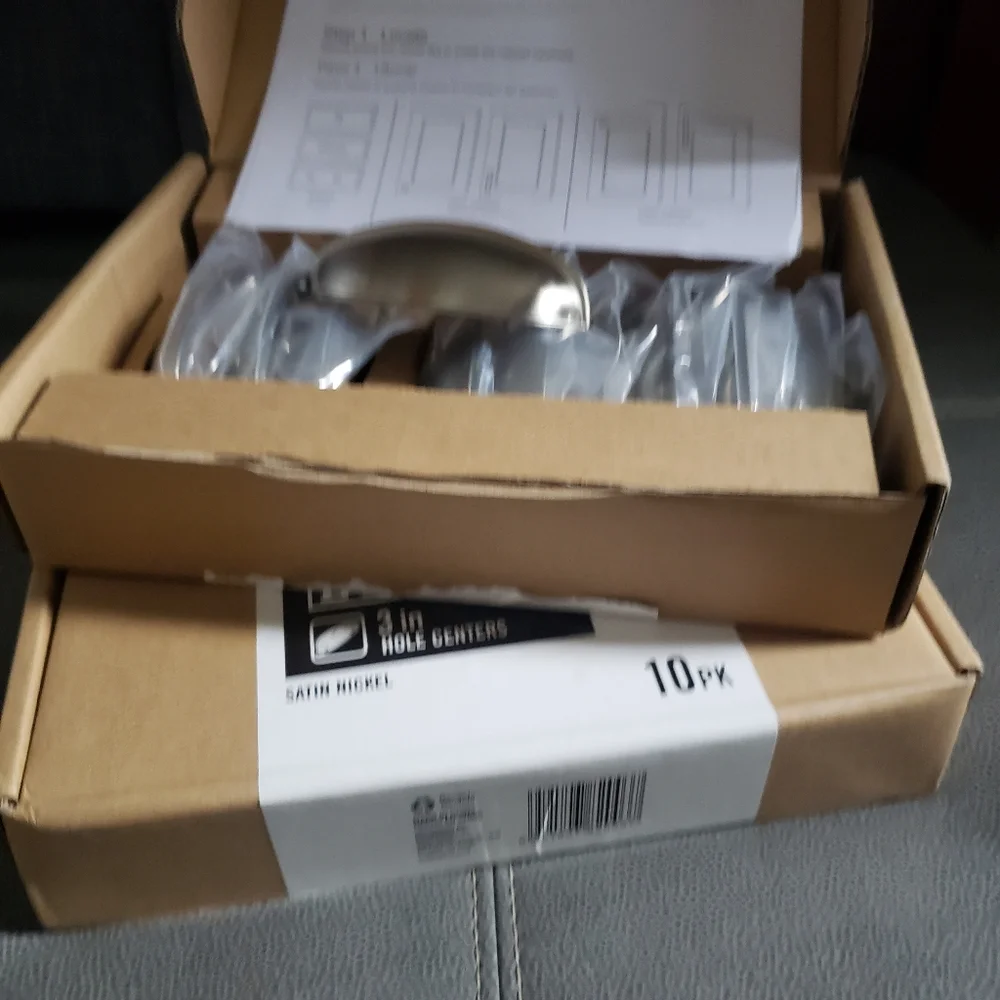 New Everbilt 20 PACK SET Bin Cup Drawer Hardware kitchen Bin Cabinet Kitchen